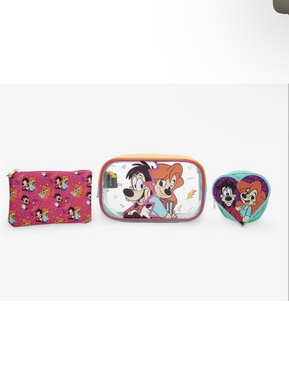 A Goofy Movie Max and Disney Roxanne Cosmetic Bag Set - BoxLunch Exclusive - Picture 4 of 5